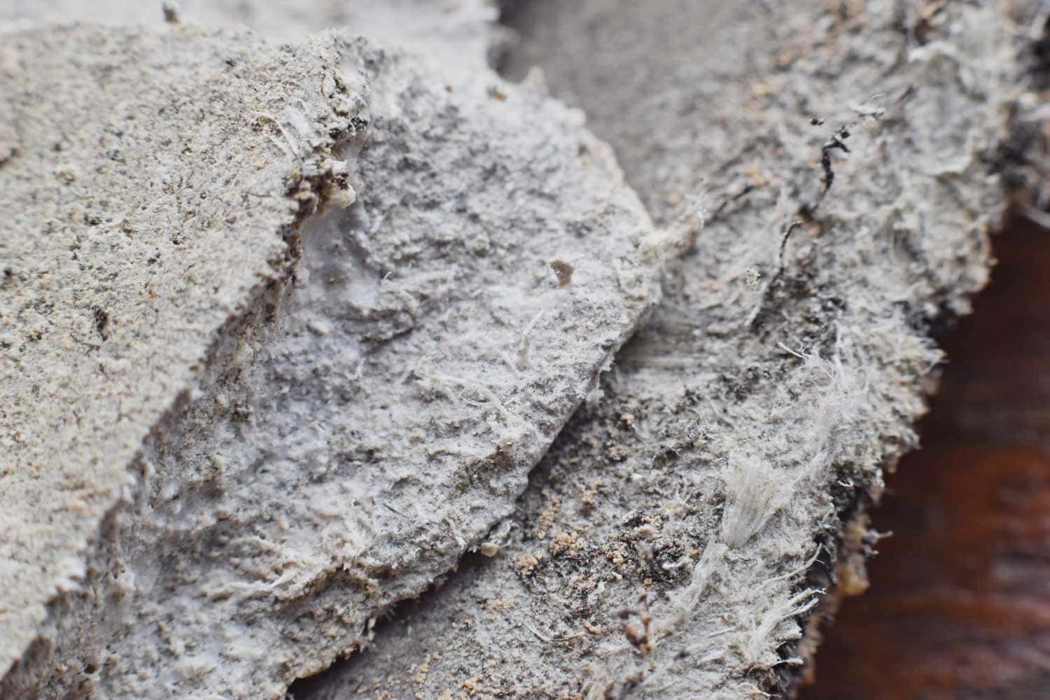 Asbestos containing material inspected during a survey